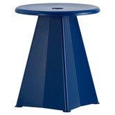 Vitra - Tabouret Métallique stool, Prouvé Bleu Marcoule