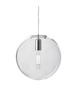 Design House Stockholm - Luna Clear medium pendant Ø30