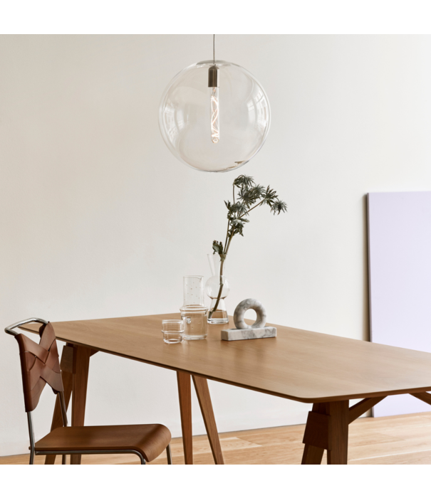 Design House Stockholm  Design House Stockholm - Luna Clear large pendant Ø40