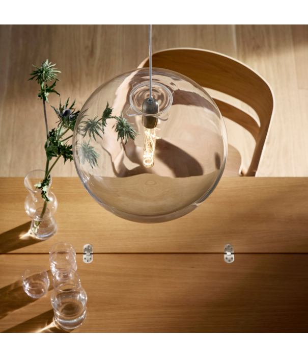 Design House Stockholm  Design House Stockholm - Luna Clear large hanglamp Ø40