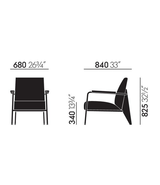 Vitra  Vitra Fauteuil de Salon Armchair upholstered