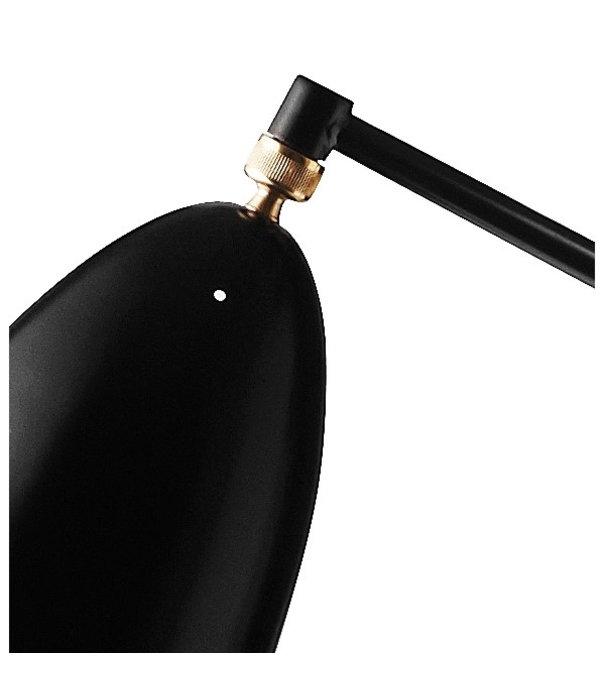 Gubi  Gubi -   Grasshopper vloerlamp black