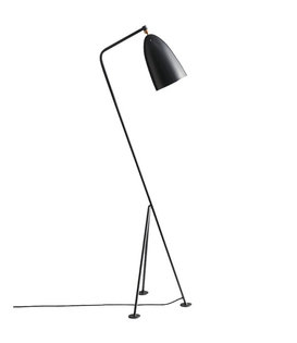 Gubi -  Gräshoppa floor lamp anthracite grey