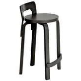 Artek - Aalto High chair black