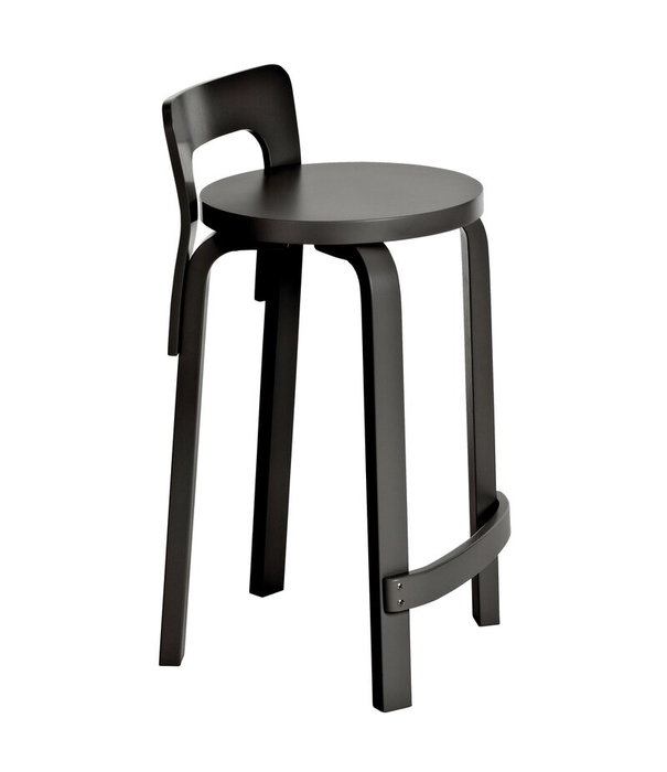 Artek  Artek - Aalto High chair black