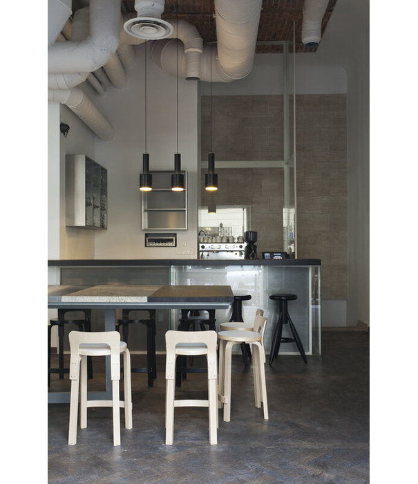 Artek  Artek - Aalto Kruk K65 wit - laminaat