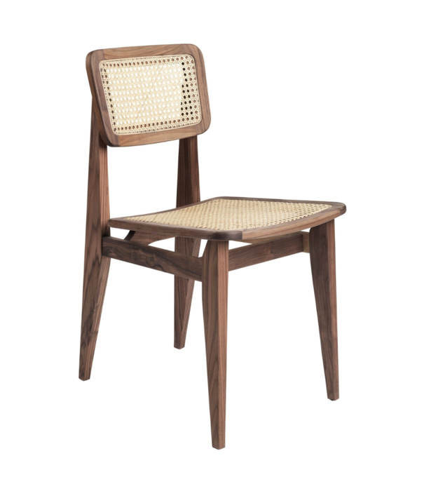 Gubi  Gubi - C-Chair wood - French cane