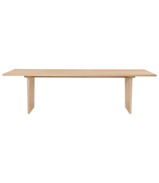 Gubi - Private eettafel licht eiken 260 cm.