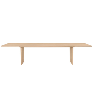 Gubi Private Dining Table light oak 320cm