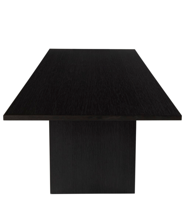 Gubi  Gubi Private Dining Table brown/black ash