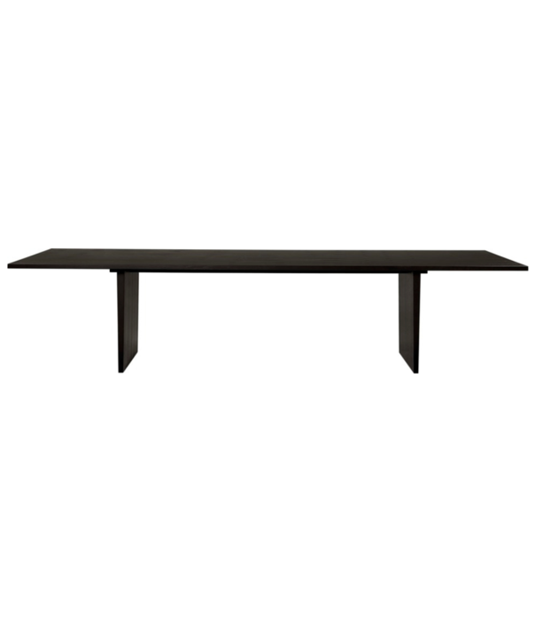 Gubi  Gubi - Private Dining Table brown/black ash