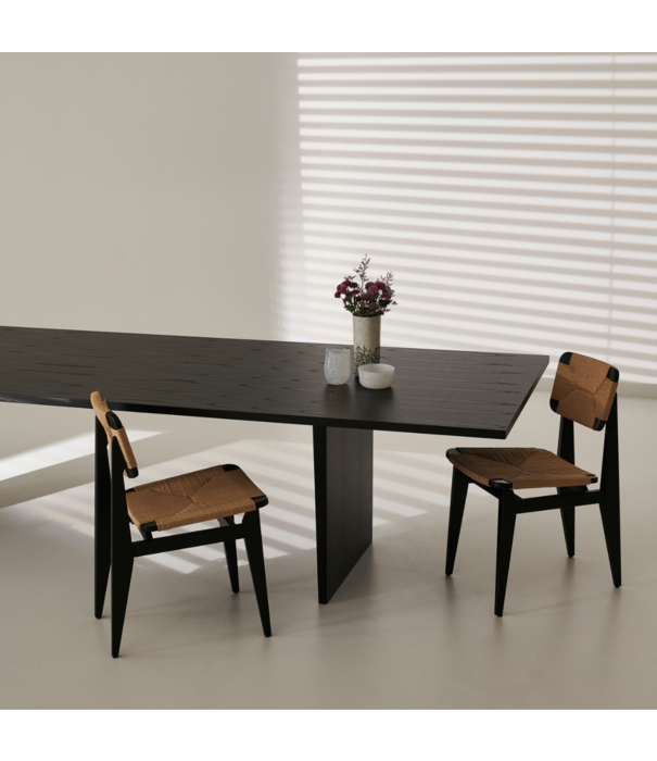 Gubi  Gubi Private Dining Table brown/black ash