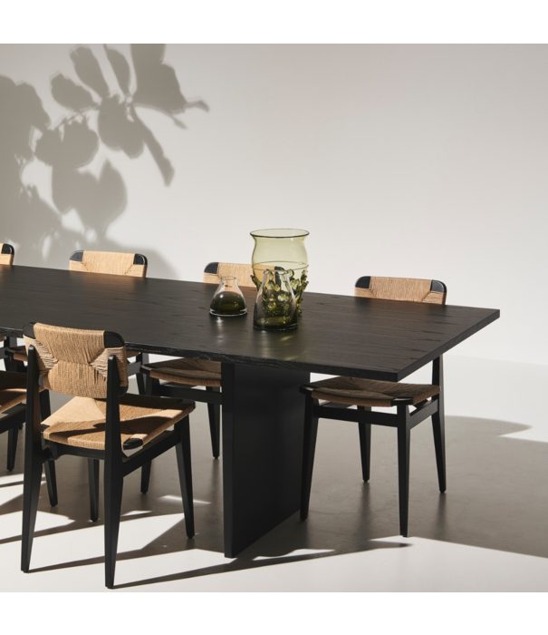 Gubi  Gubi Private Dining Table brown/black ash