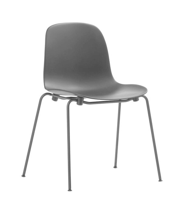 Normann Copenhagen  Normann Copenhagen - Form stoel stacking - zwart frame