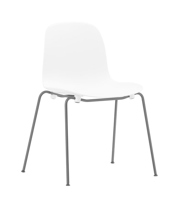 Normann Copenhagen  Normann Copenhagen - Form stoel stacking - zwart frame