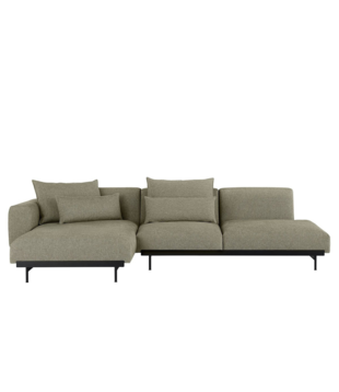 Muuto - In Situ 3-seater Sofa combinatie 9 fabric Clay