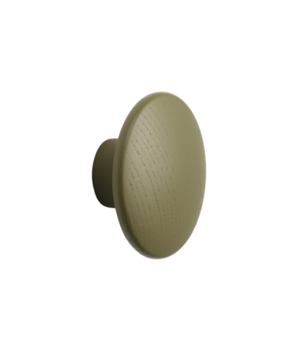 Muuto The Dots Wandhaak brown-green