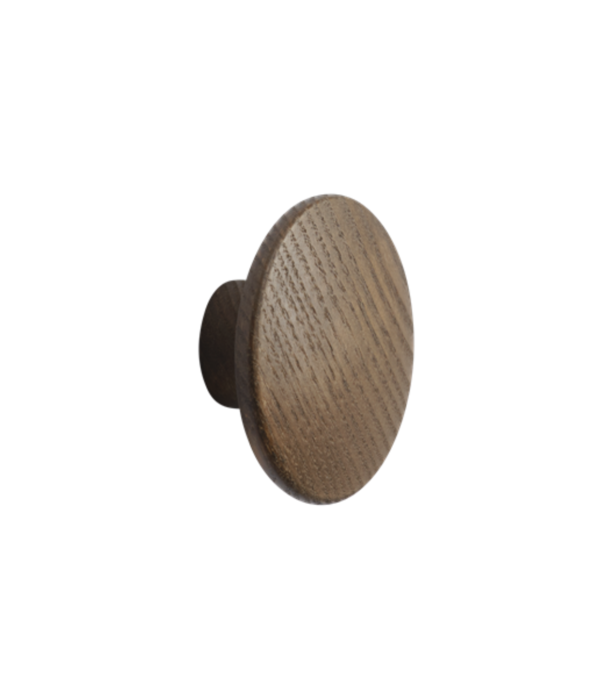 Muuto Dots Wall Hook dark brown