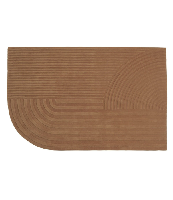 Muuto Muuto - Relevo rug burnt orange wool