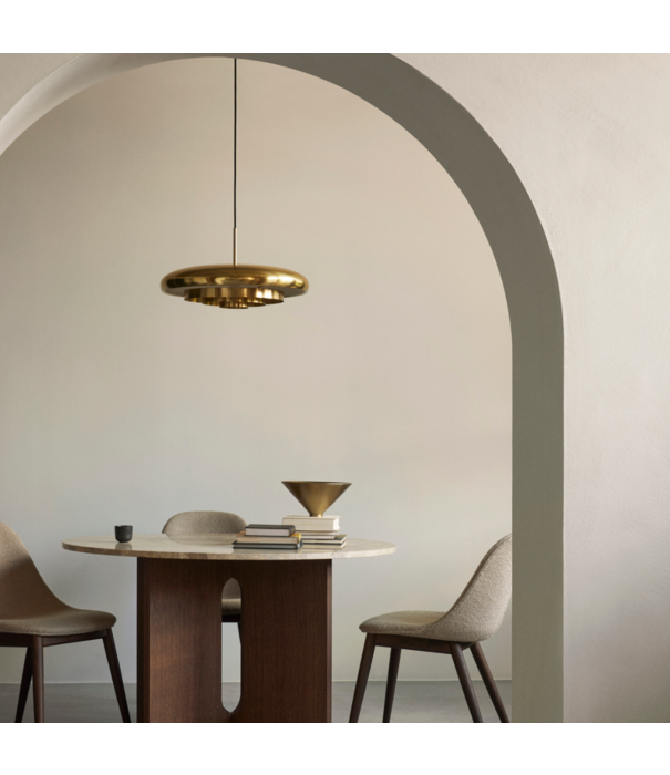 Audo Resonant hanglamp, messing