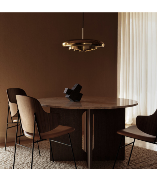 Audo Resonant pendant, brass