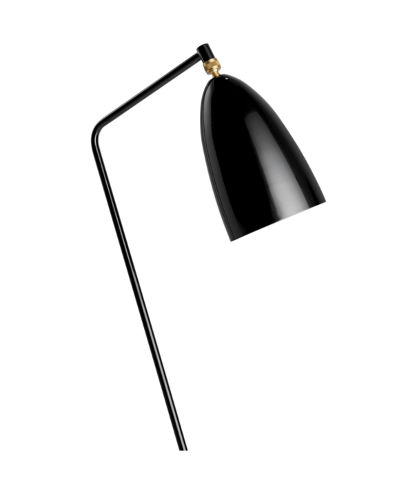 Gubi  Gubi -   Gräshoppa floor lamp glossy black