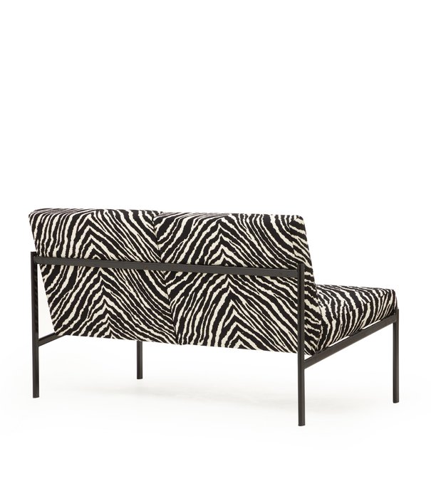 Artek  Artek - Kiki 2-seater Sofa - zebra upholstery