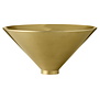 Audo - Taper bowl brass