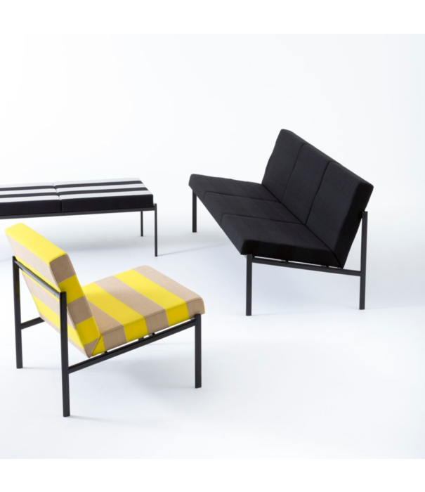 Artek  Artek - Kiki 2-seater Sofa - zebra upholstery