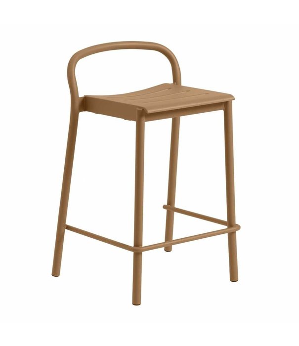 Muuto  Muuto Outdoor - Linear Steel counter stool H65 cm