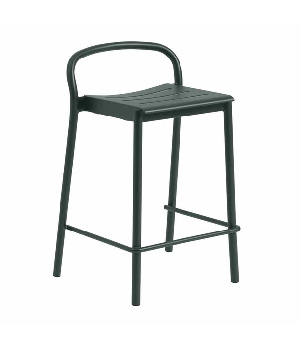 Muuto  Muuto Outdoor - Linear Steel counter stool H65 cm