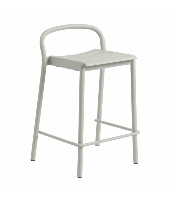 Muuto  Muuto Outdoor - Linear Steel counter stool H65 cm