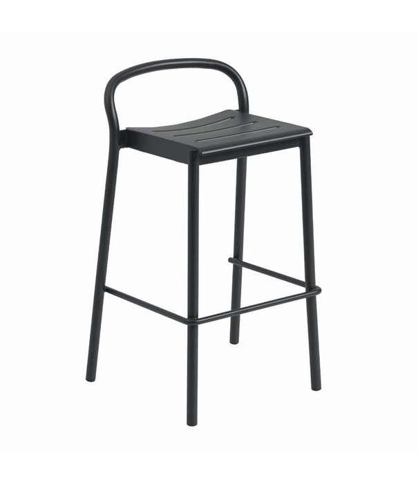 Muuto  Muuto Outdoor - Linear Steel bar stool h75