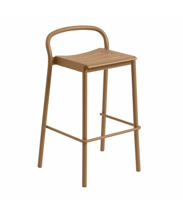 Muuto  Muuto Outdoor - Linear Steel bar stool h75