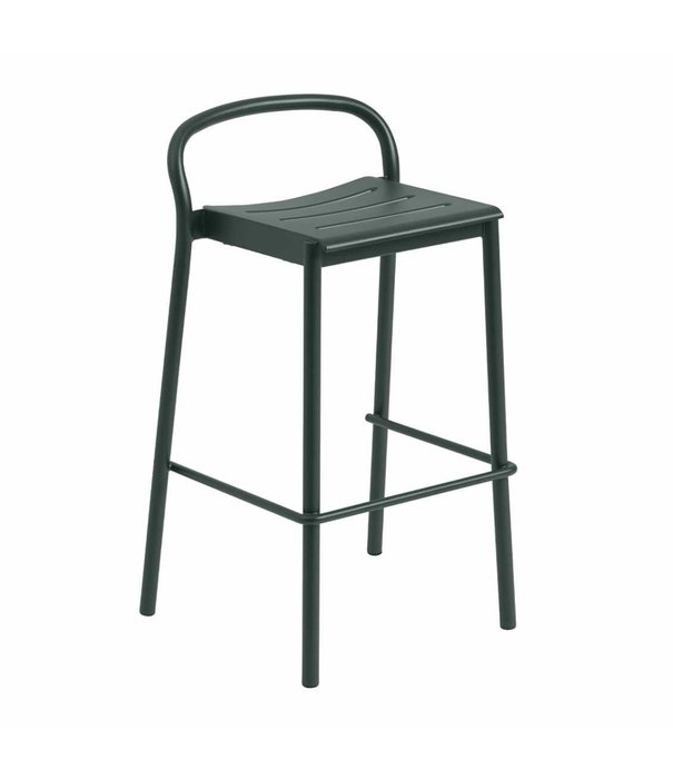 Muuto  Muuto Outdoor - Linear Steel bar stool h75