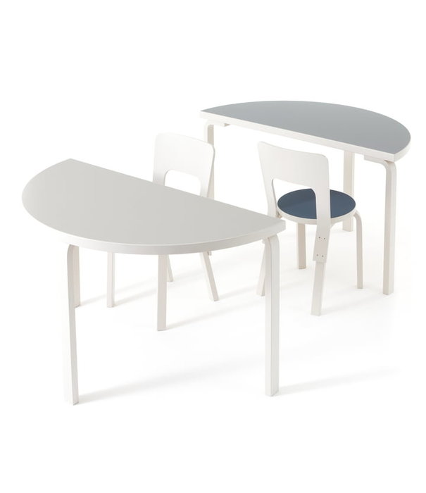 Artek  Artek - Aalto Table half-round 95