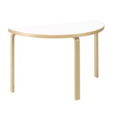 Artek - Aalto Table half-round 95