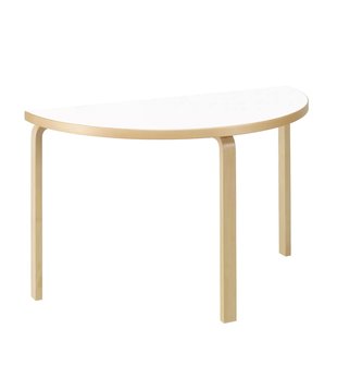 Artek  Aalto Table 95 Half Round 120cm