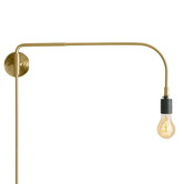 Audo - Tribeca Warren wall lamp brass