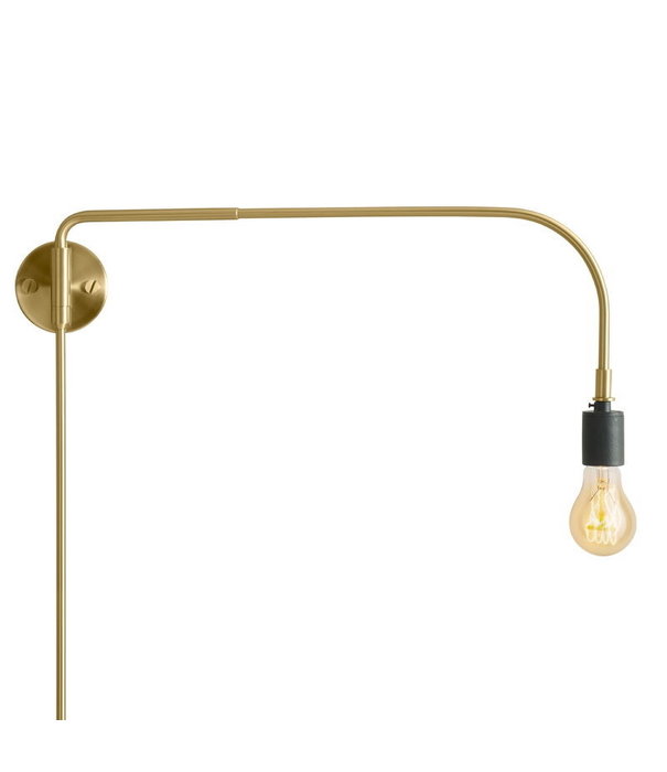 Audo Audo - Tribeca Warren wall lamp brass