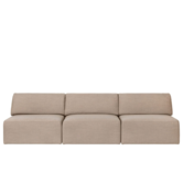 Gubi - Wonder 3 seater sofa without armrests