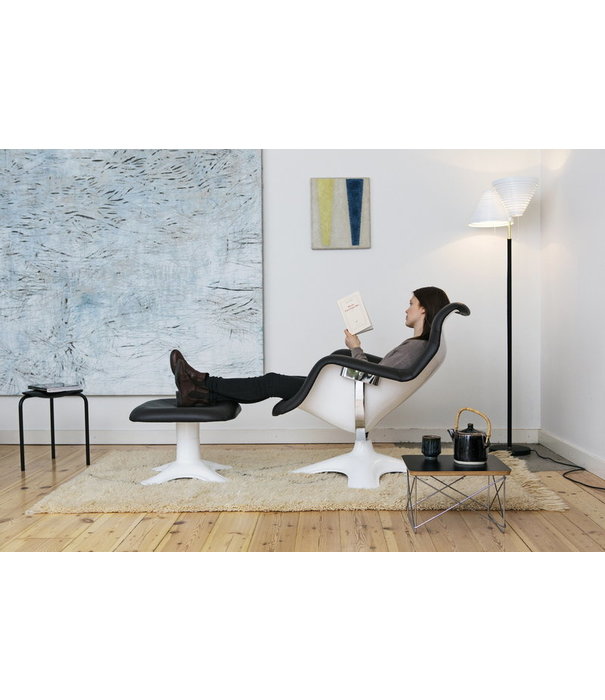 Artek  Artek - Karuselli lounge chair black /white