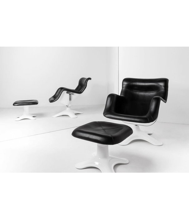 Artek  Artek - Karuselli lounge chair black /white