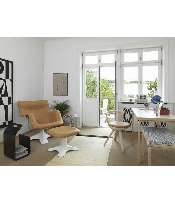 Artek  Artek - Karuselli lounge chair nougat / wit