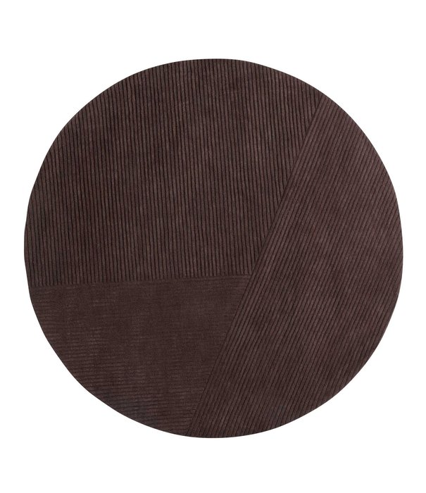 Northern  Northern -Row Circular rug wool Ø200