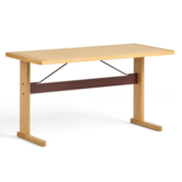 Hay Passerelle Bureau eiken, stalen dwarsbalk