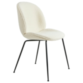 Gubi - Beetle chair upholstered Karakorum 001 - conic black base