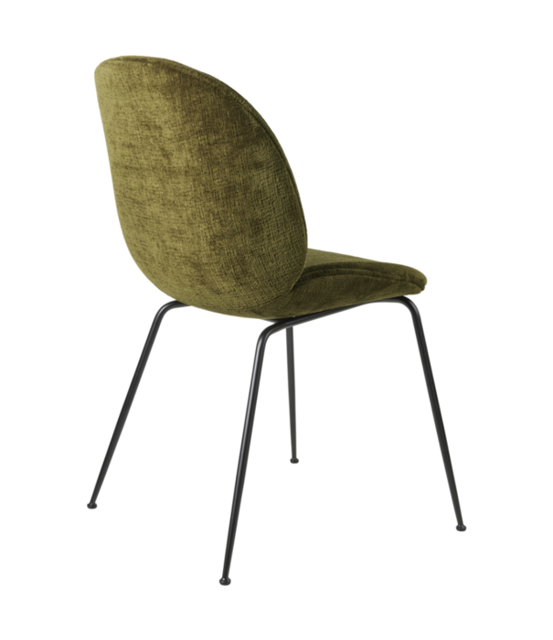 Gubi  Gubi Beetle Dining Chair Mumble 40 green, conic base black
