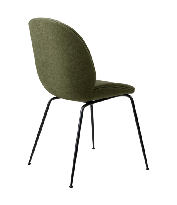 Gubi  Gubi Beetle Dining Chair Belsuede 038 green, conic base black