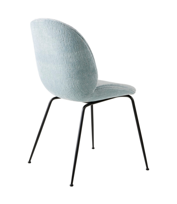 Gubi  Gubi Beetle Dining Chair Mumble 10 light blue, conic base black